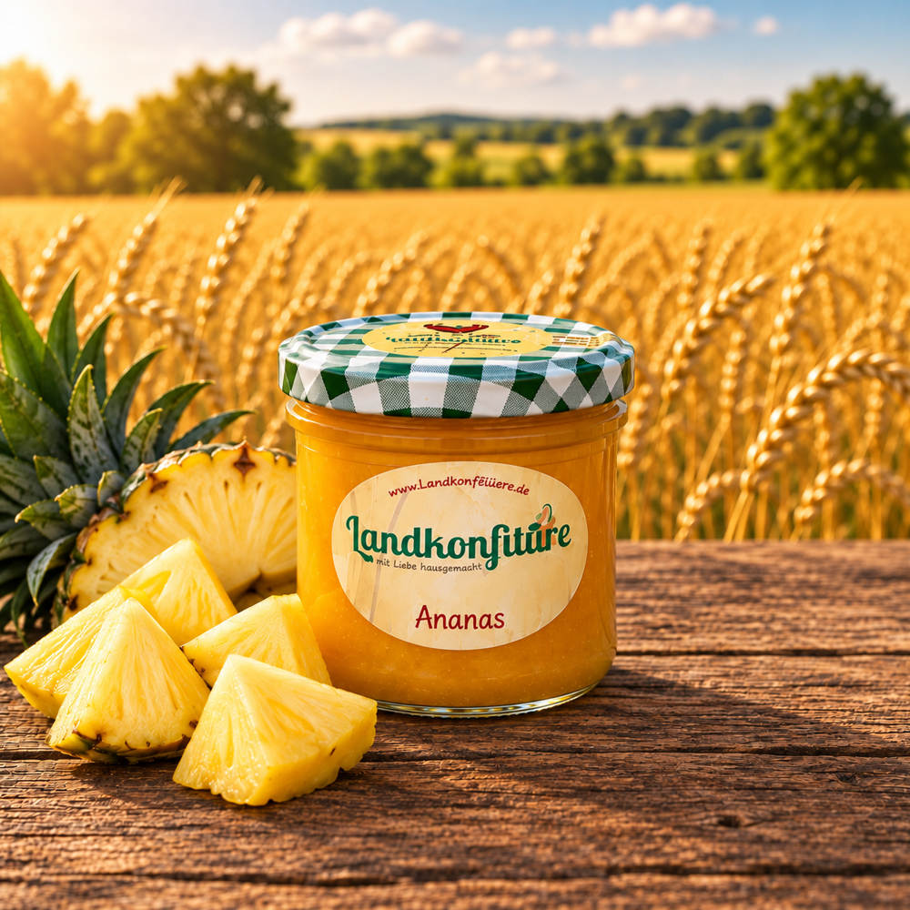 Ananas - Fruchtaufst