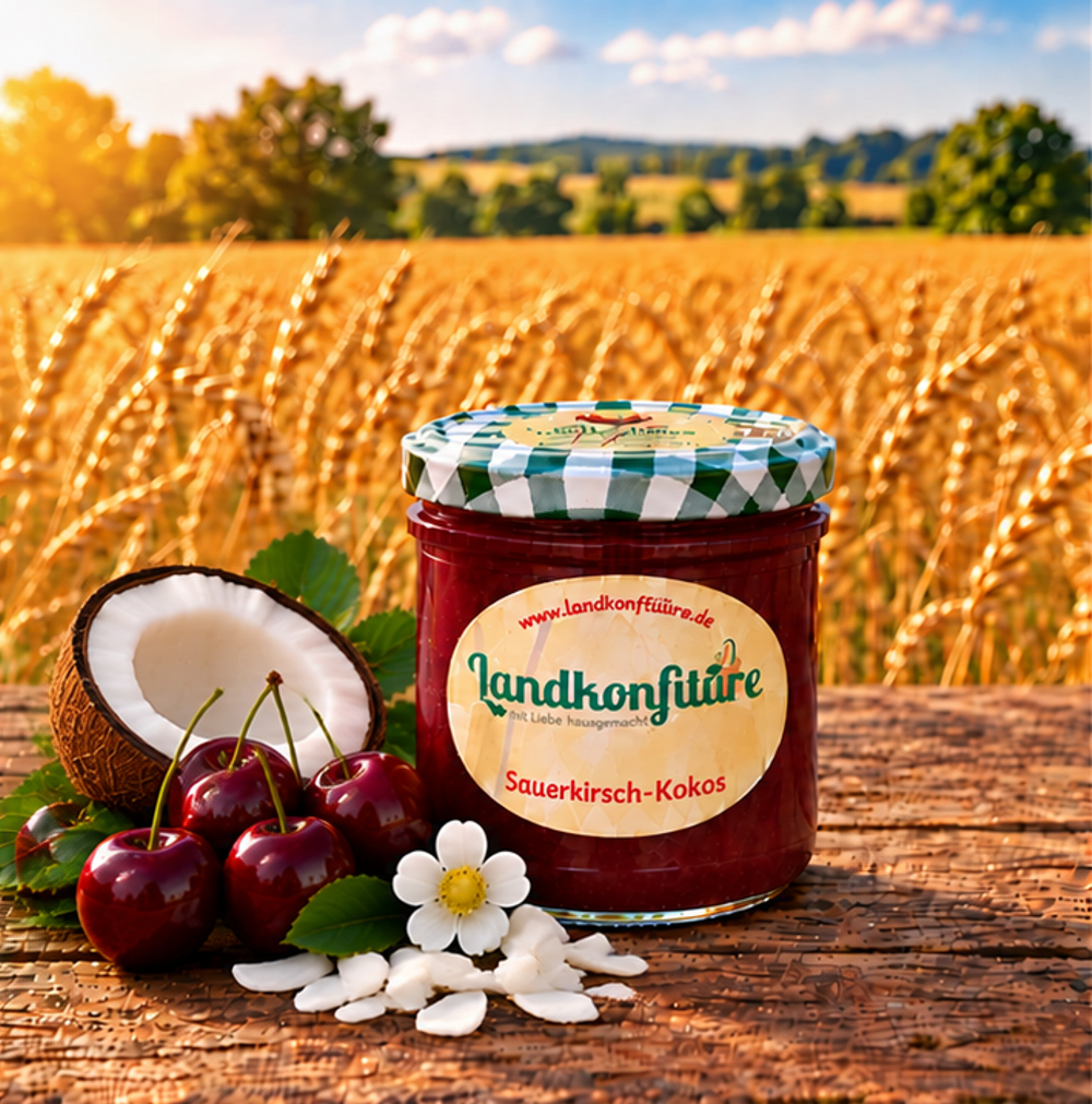 Sauerkirsch-Kokos - 