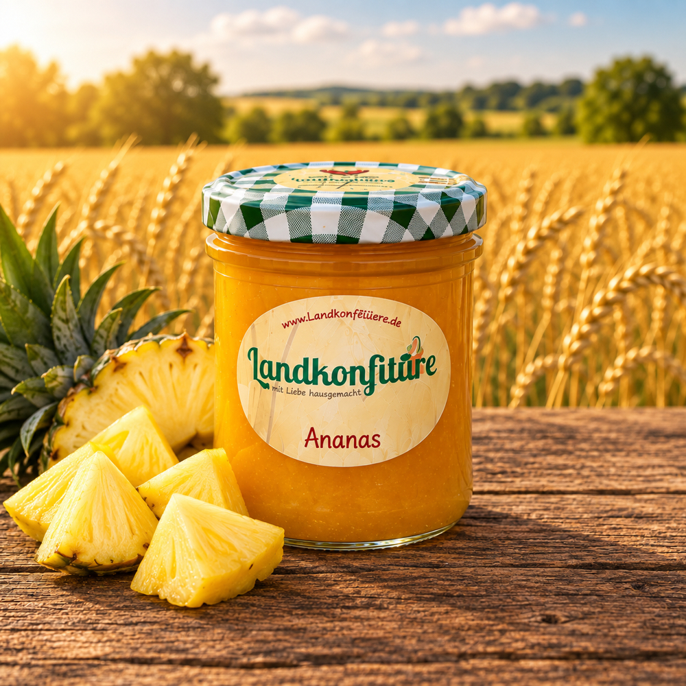 Ananas - Fruchtaufst
